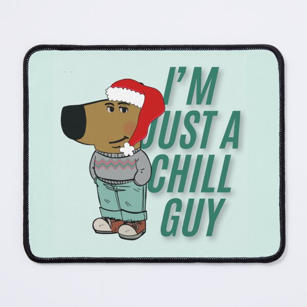 Item preview, Chill Guy meme designed and sold by Fatimah Sheikh.