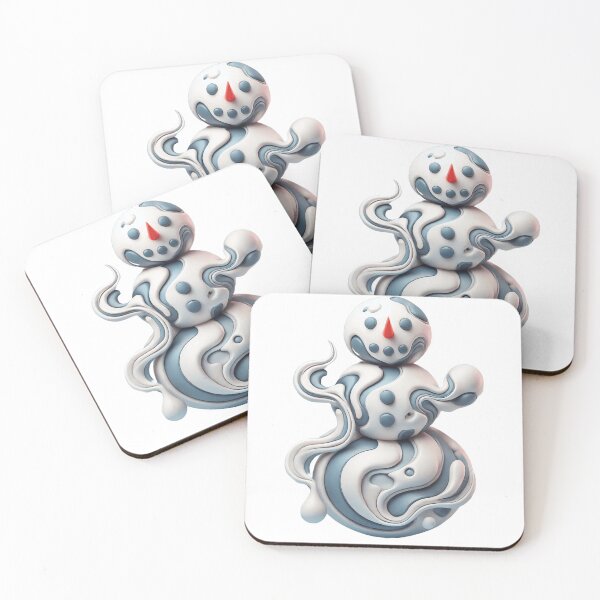 Item preview, Snowman in Abstract Style designed and sold by Lutrex.