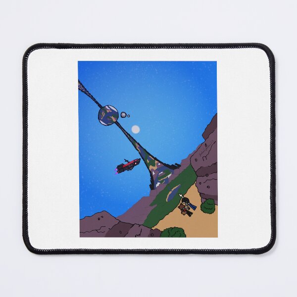 Item preview, Ryo and Aiko on an artificial ring world designed and sold by TheNothin10.