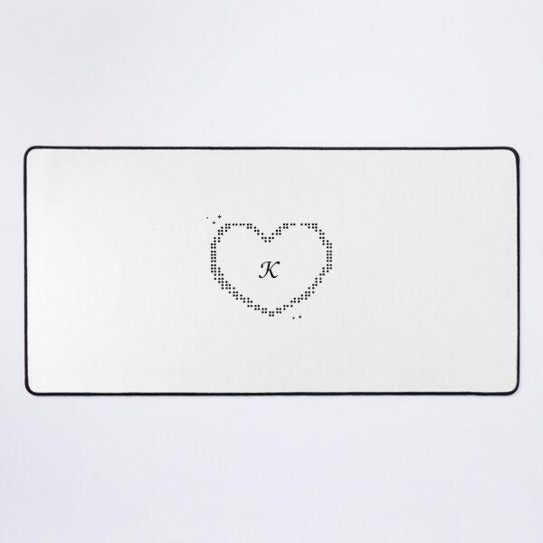 Item preview, Letter “K” in a heart designed and sold by hel369.