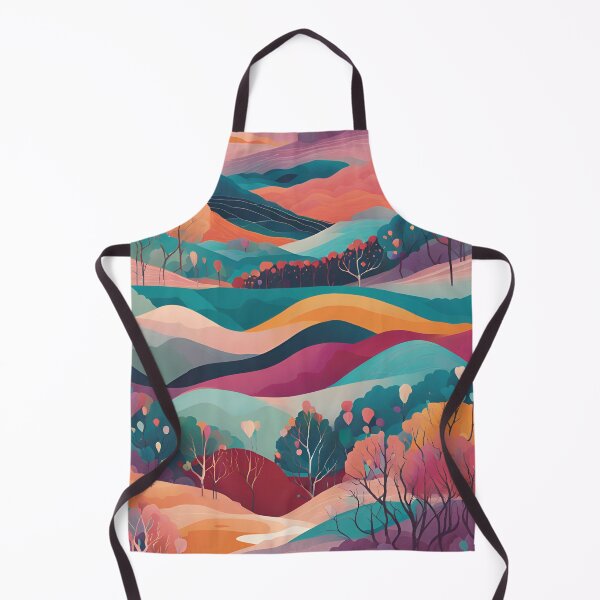 Item preview, Colorful Heights | Dynamic Hills | Bold Nature Art designed and sold by Epic--Art.