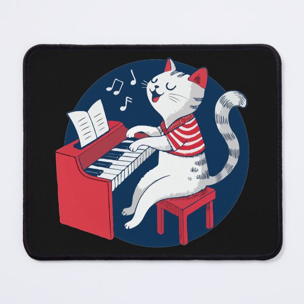Item preview, Cat plays the  piano and sings a song happily designed and sold by Molido.