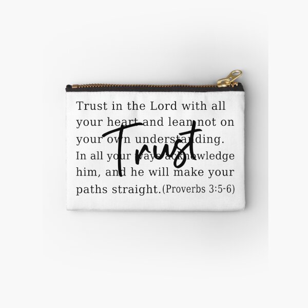 Item preview, Trust In The Lord - Proverbs 3:5-6, Christian designed and sold by RLYGR8.