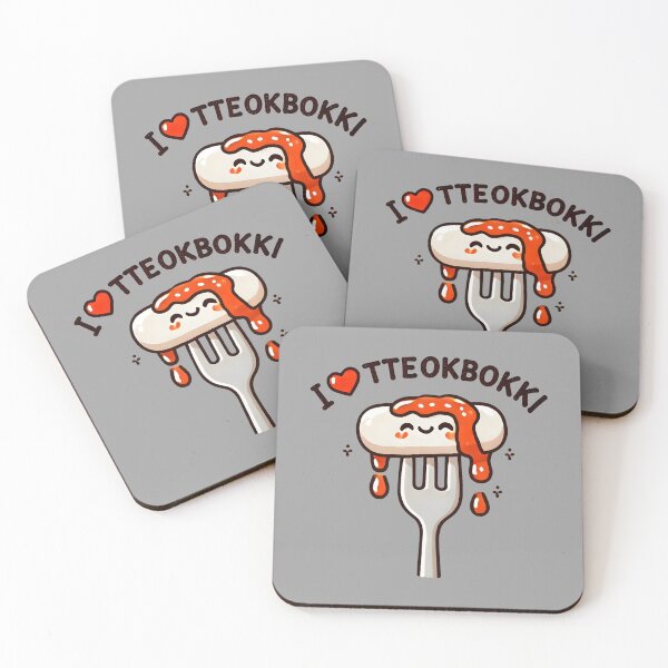 Item preview, I Love Tteokbokki designed and sold by HowToCanadian.