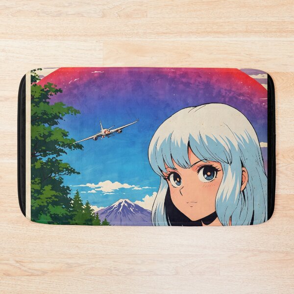 Item preview, Burundi Africa Retro Anime Girl 80s Vintage Travel designed and sold by Retro-Anime9.