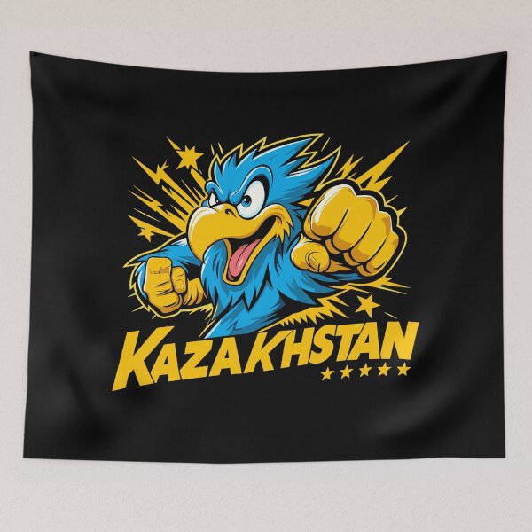 Item preview, Kazakhstan Eagle Flag Flag Power Cool Gift designed and sold by Pineapple-Tree.