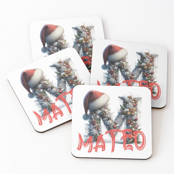 Item preview, Name Mateo. My name is Mateo. Winter initial. designed and sold by MagelliShop.
