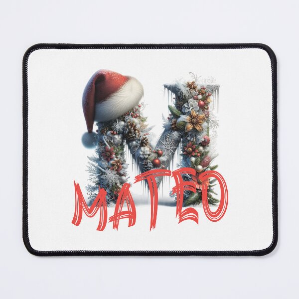 Item preview, Name Mateo. My name is Mateo. Winter initial. designed and sold by MagelliShop.