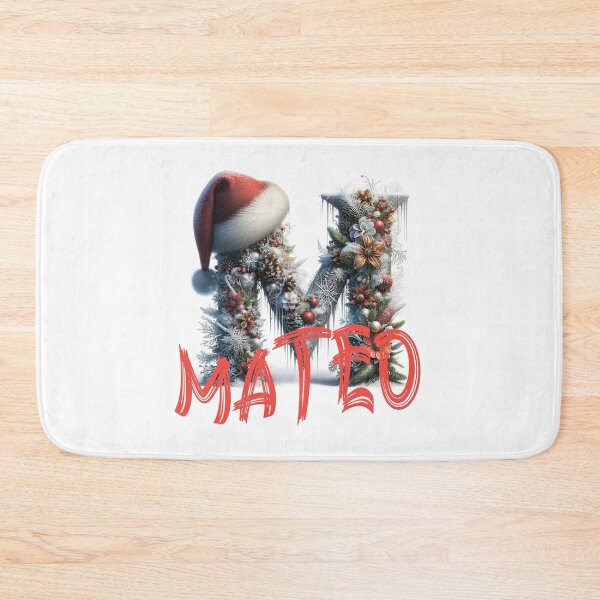 Item preview, Name Mateo. My name is Mateo. Winter initial. designed and sold by MagelliShop.