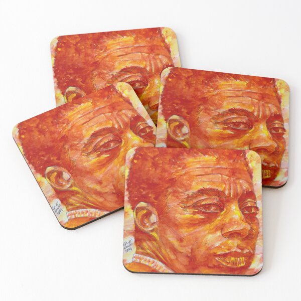 Item preview, JAMES BALDWIN watercolor portrait .1 designed and sold by lautir.