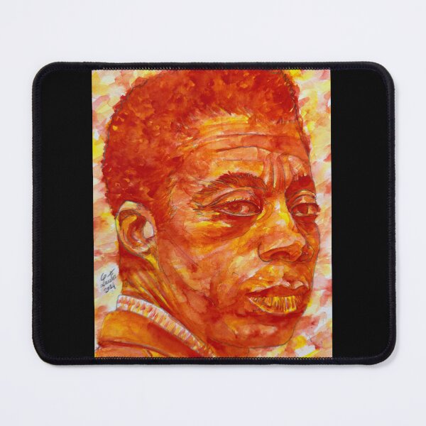Item preview, JAMES BALDWIN watercolor portrait .1 designed and sold by lautir.