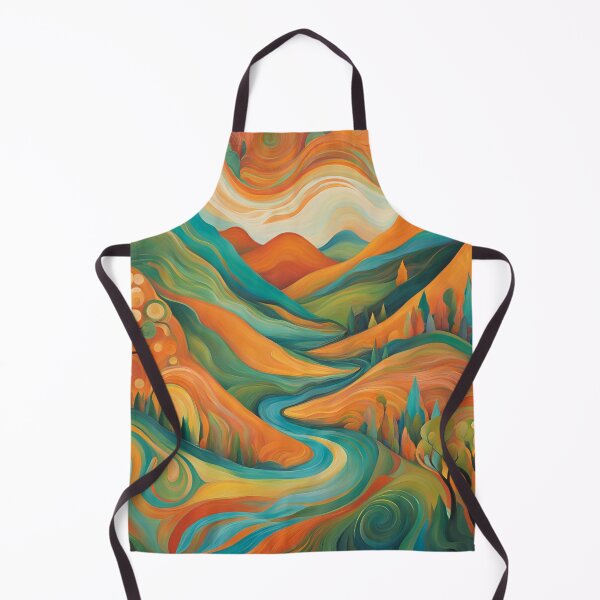 Item preview, Golden Valleys | Scenic Fields | Nature-Inspired Landscape designed and sold by Epic--Art.