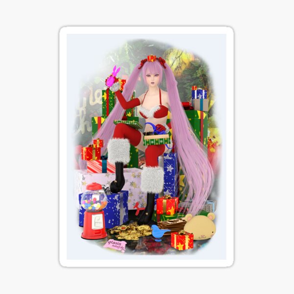 Xmas Yuri Sticker