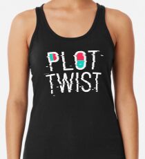 Plot Twist Racerback Tank Top