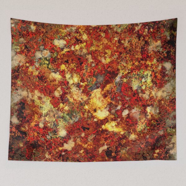 Item preview, Fizzy orange rocky surface designed and sold by Keith Mills.
