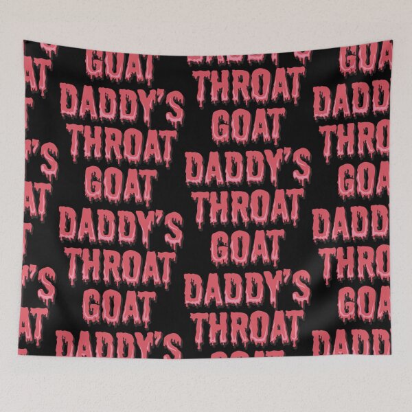 Item preview, Daddy's throat goat designed and sold by portokalis.
