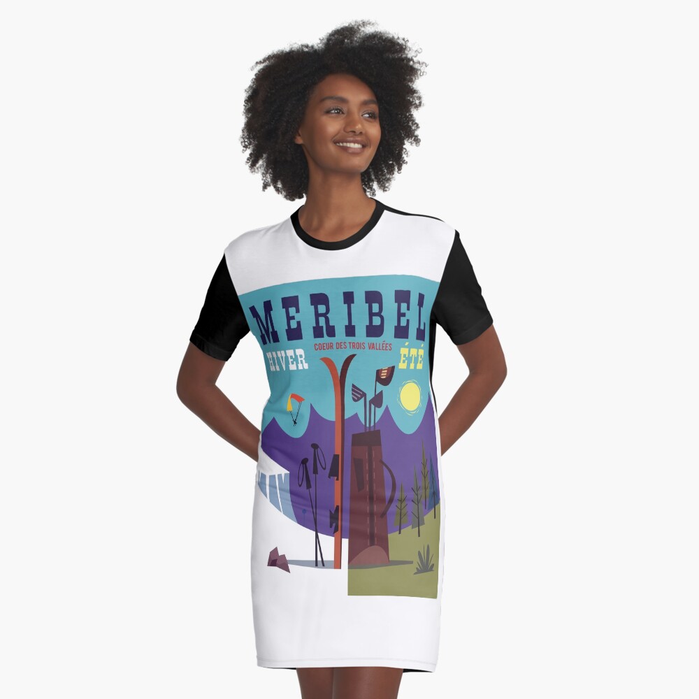 Item preview, Graphic T-Shirt Dress designed and sold by GAGodel.