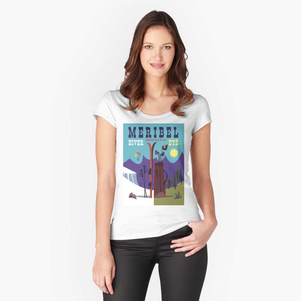 Item preview, Fitted Scoop T-Shirt designed and sold by GAGodel.