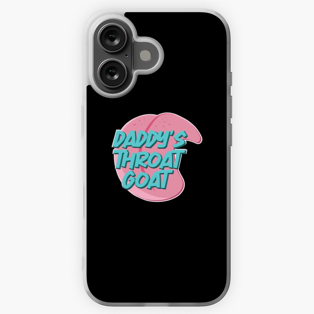 Daddy's throat goat Sticker