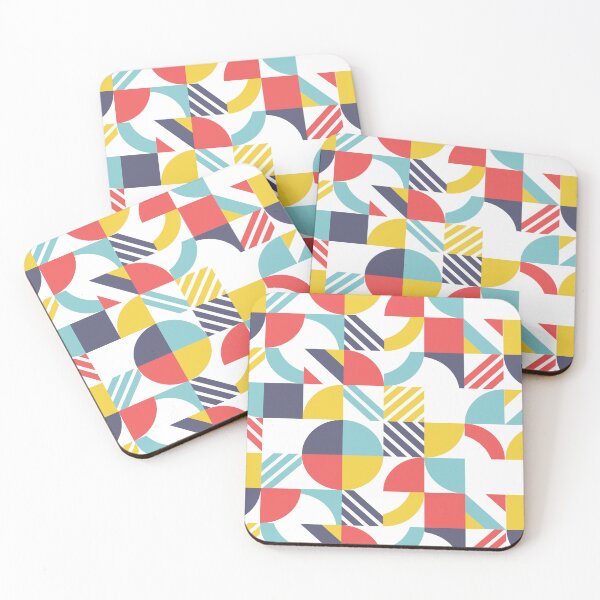 Item preview, Retro 90's Color Block Shapes designed and sold by darkskydelights.
