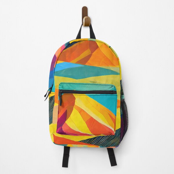 Item preview, Abstract Mountain Landscape Painting - 1 designed and sold by Hakina-Oh.