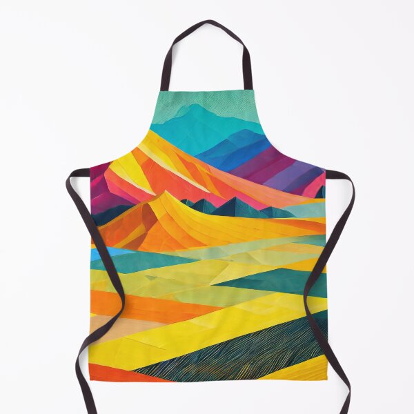 Item preview, Abstract Mountain Landscape Painting - 1 designed and sold by Hakina-Oh.