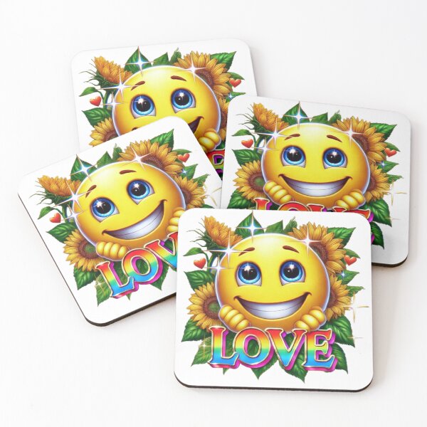 Item preview, "Yellow smiley with big sparkling eyes and a wide smile" designed and sold by CHRIST5000.