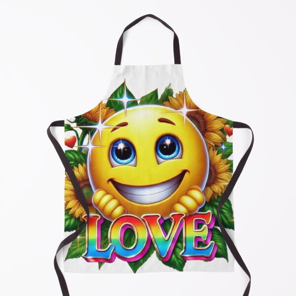 Item preview, "Yellow smiley with big sparkling eyes and a wide smile" designed and sold by CHRIST5000.