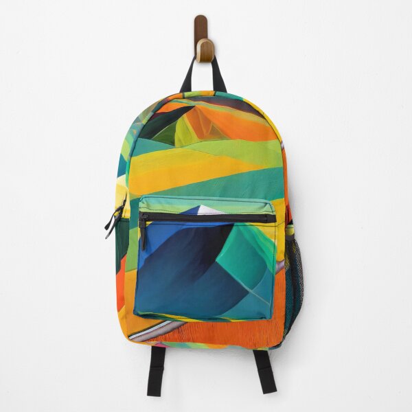 Item preview, Abstract Mountain Landscape Painting - 2 designed and sold by Hakina-Oh.