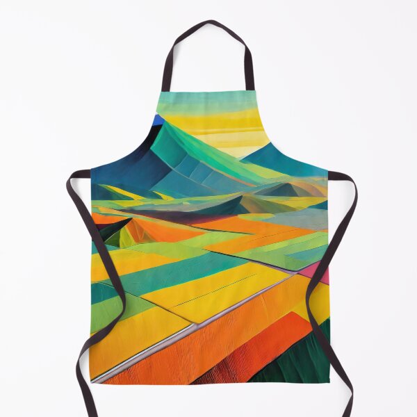Item preview, Abstract Mountain Landscape Painting - 2 designed and sold by Hakina-Oh.