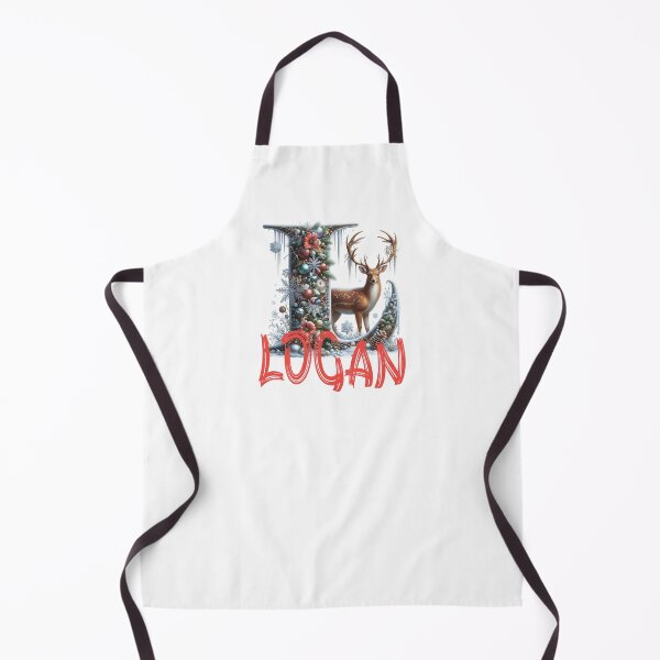 Item preview, Name Logan. My name is Logan. Winter initial. designed and sold by MagelliShop.