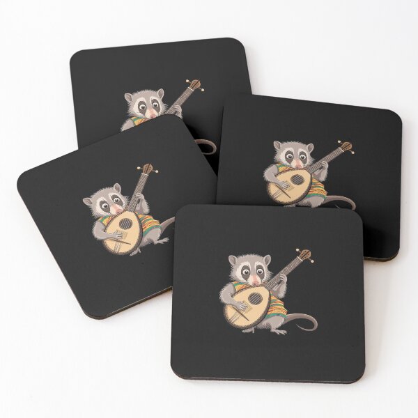 Item preview, Funny Opossum Playing Banjo designed and sold by Redgiant87x.