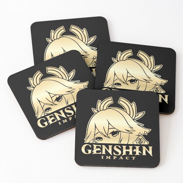 Item preview, Genshin Impact Yae Miko Cute Chibi Gold Character designed and sold by Kubala Designs.