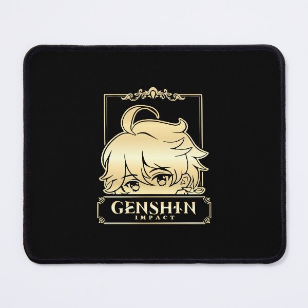 Item preview, Genshin Impact Aether Cute Chibi Gold Character designed and sold by Kubala Designs.