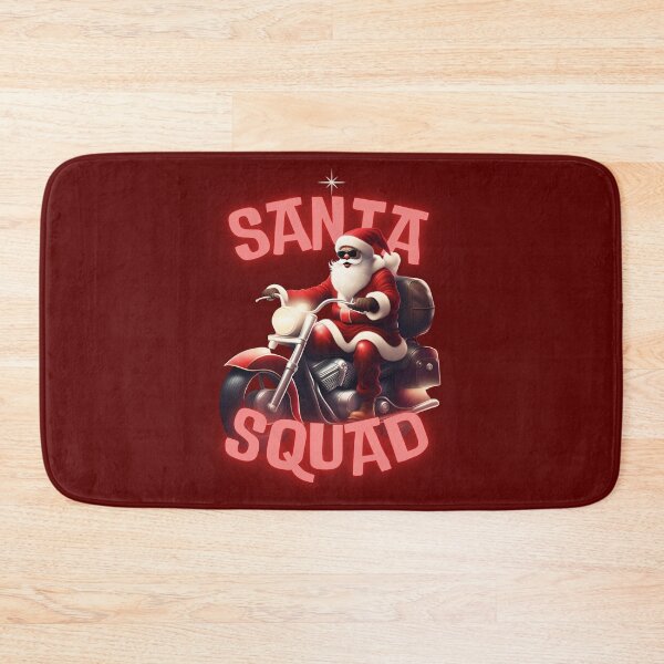Item preview, Santa Squad Chopper Motorcycle Art designed and sold by ChicTrendz.
