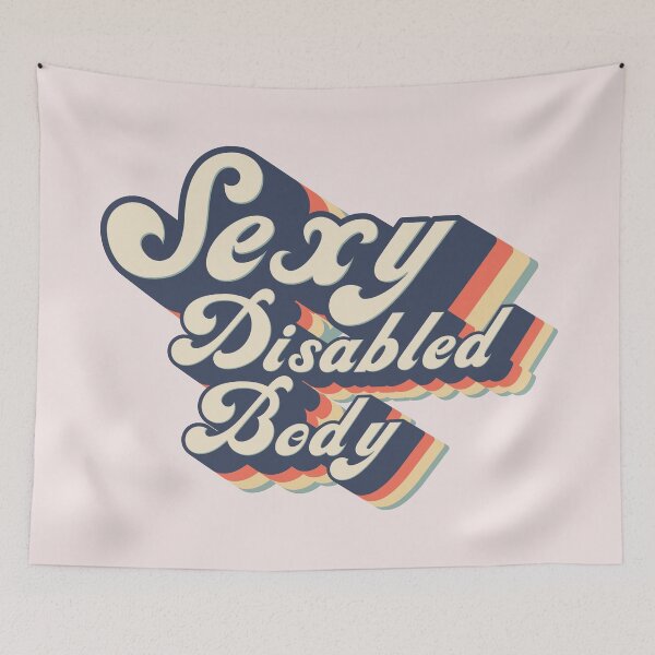 Item preview, Sexy Disabled Body - Retro 70s Design designed and sold by URevolution.