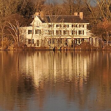 Artwork thumbnail, BUCKELEW MANSION IN AUTUMN SUNLIGHT by westwind16