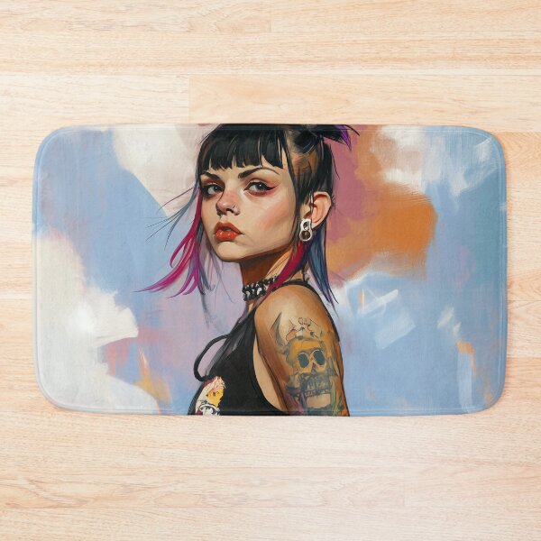 Item preview, Punk Girl , J. C. Leyendecker style. designed and sold by Shoot-The-Moon.