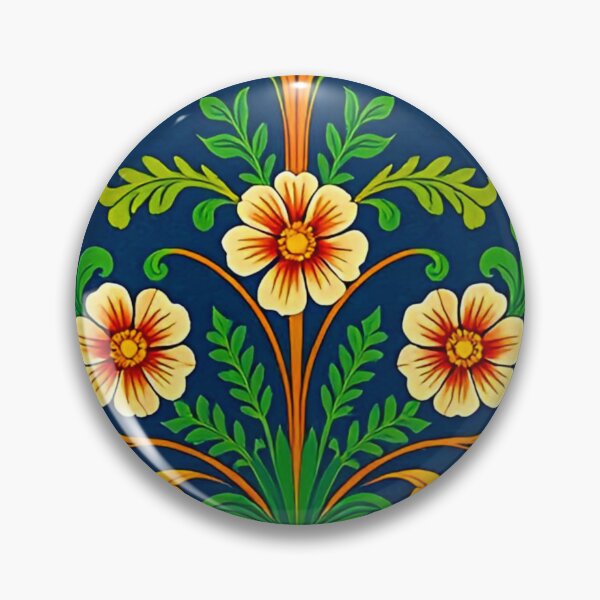 Item preview, Norwegian Blue Telemark Rosemaling  designed and sold by Madebysomeny.