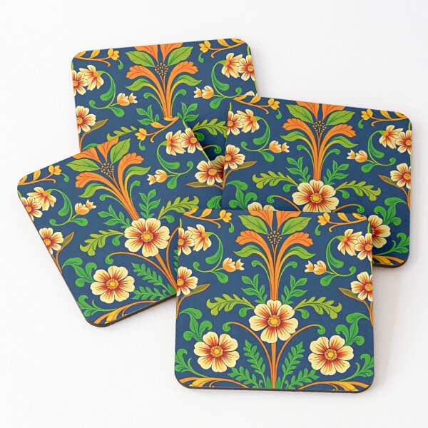 Item preview, Norwegian Blue Telemark Rosemaling  designed and sold by Madebysomeny.