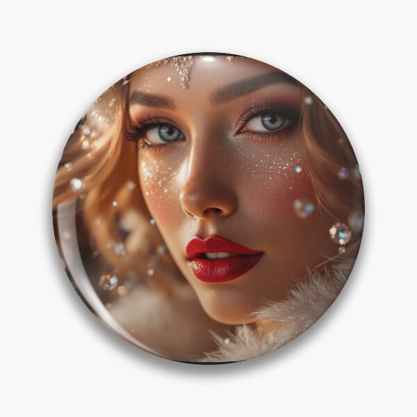 Item preview, 5508 Beautiful Santa Claus Girlfriend (Mother Claus) - Merry Christmas - designed and sold by Magic3D.