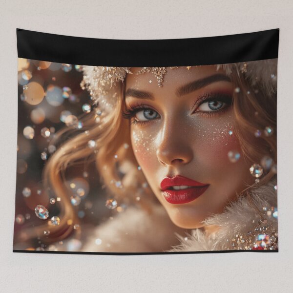 Item preview, 5508 Beautiful Santa Claus Girlfriend (Mother Claus) - Merry Christmas - designed and sold by Magic3D.