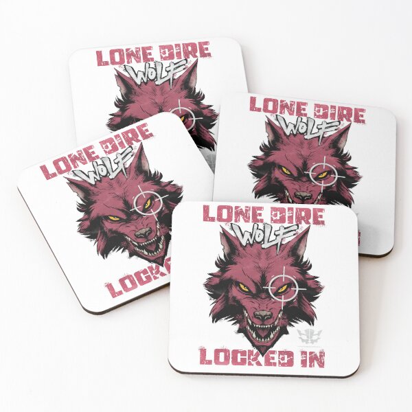 Item preview, Lone Dire Wolf (Version 01) designed and sold by PaperCrowned22.