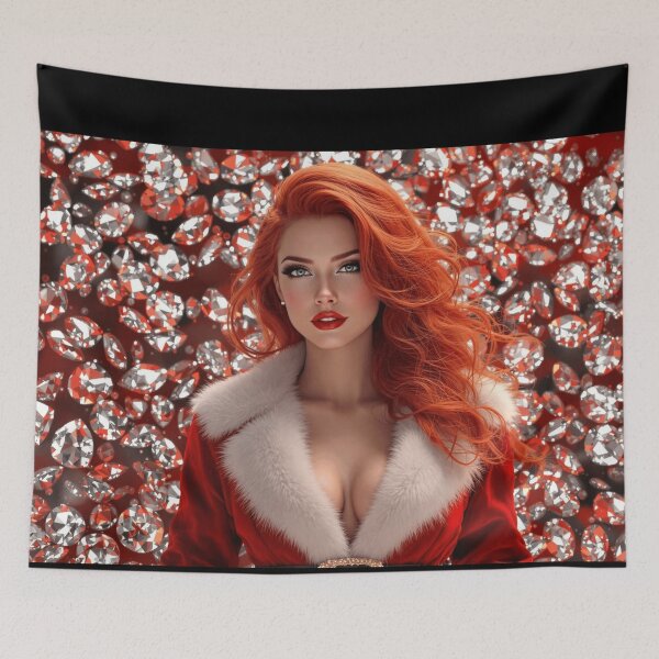 Item preview, 5509 Beautiful Santa Claus Girlfriend (Mother Claus) - Merry Christmas - designed and sold by Magic3D.