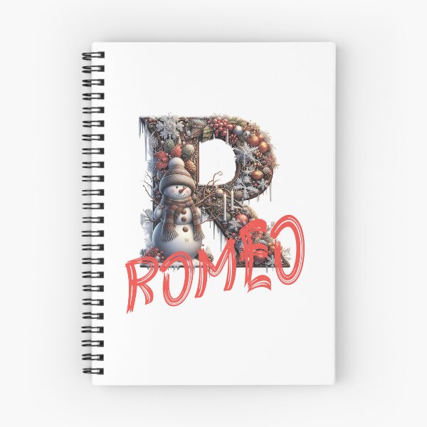 Item preview, Name Romeo. My name is Romeo. Winter initial. designed and sold by MagelliShop.