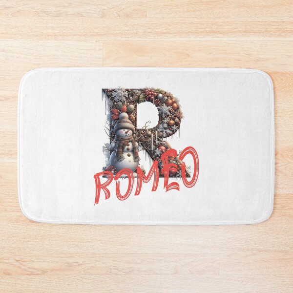 Item preview, Name Romeo. My name is Romeo. Winter initial. designed and sold by MagelliShop.