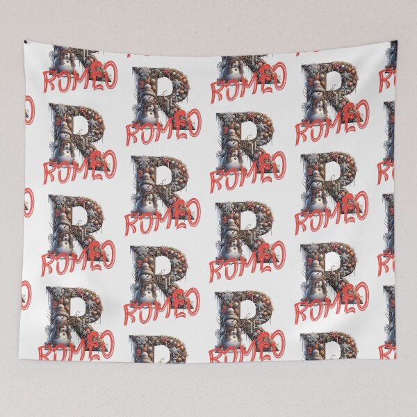 Item preview, Name Romeo. My name is Romeo. Winter initial. designed and sold by MagelliShop.