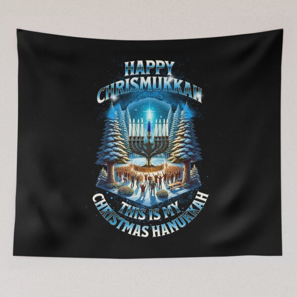 Item preview, Happy Chrismukkah This Is My Christmas Hanukkah designed and sold by Dominic-Design.