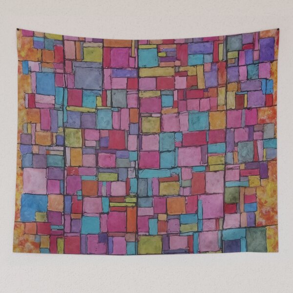Item preview, Overlapping Squares in Harmony designed and sold by AmuraLumina.