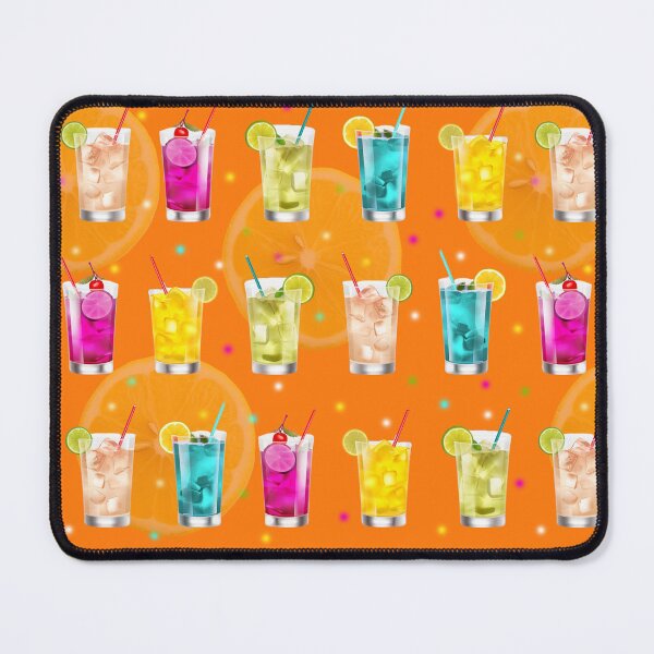 Item preview, Colorful cocktails pattern designed and sold by Topmel.